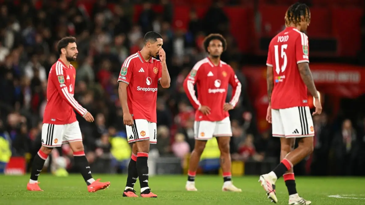 Unggul Dua Gol Lebih Dulu, Manchester United Tersingkir Tragis dari Carabao Cup Usai Ditekuk Brighton 2-3