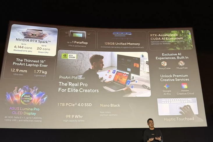 Kecerdasan Buatan Tanpa Internet Tetap Bekerja Lancar di Asus Laptop ProArt P14 dan P16