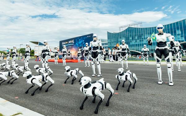 Pengiriman 2.000 Robot Humanoid AiMOGA ke Berbagai Negara
