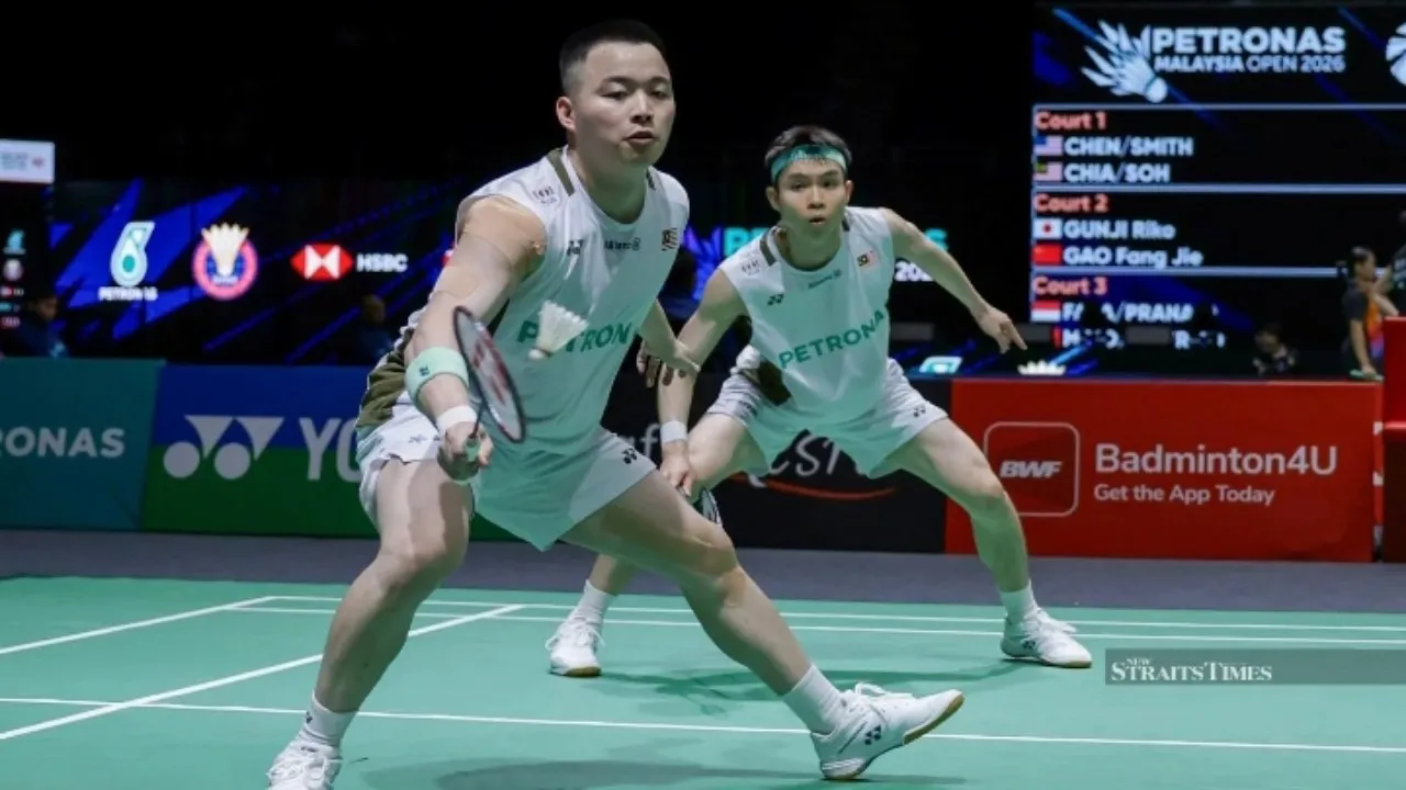 ---
Aaron Chia dan Soh Wooi Yik Siap Menjalin Kerja Sama dengan Mitra Baru

---