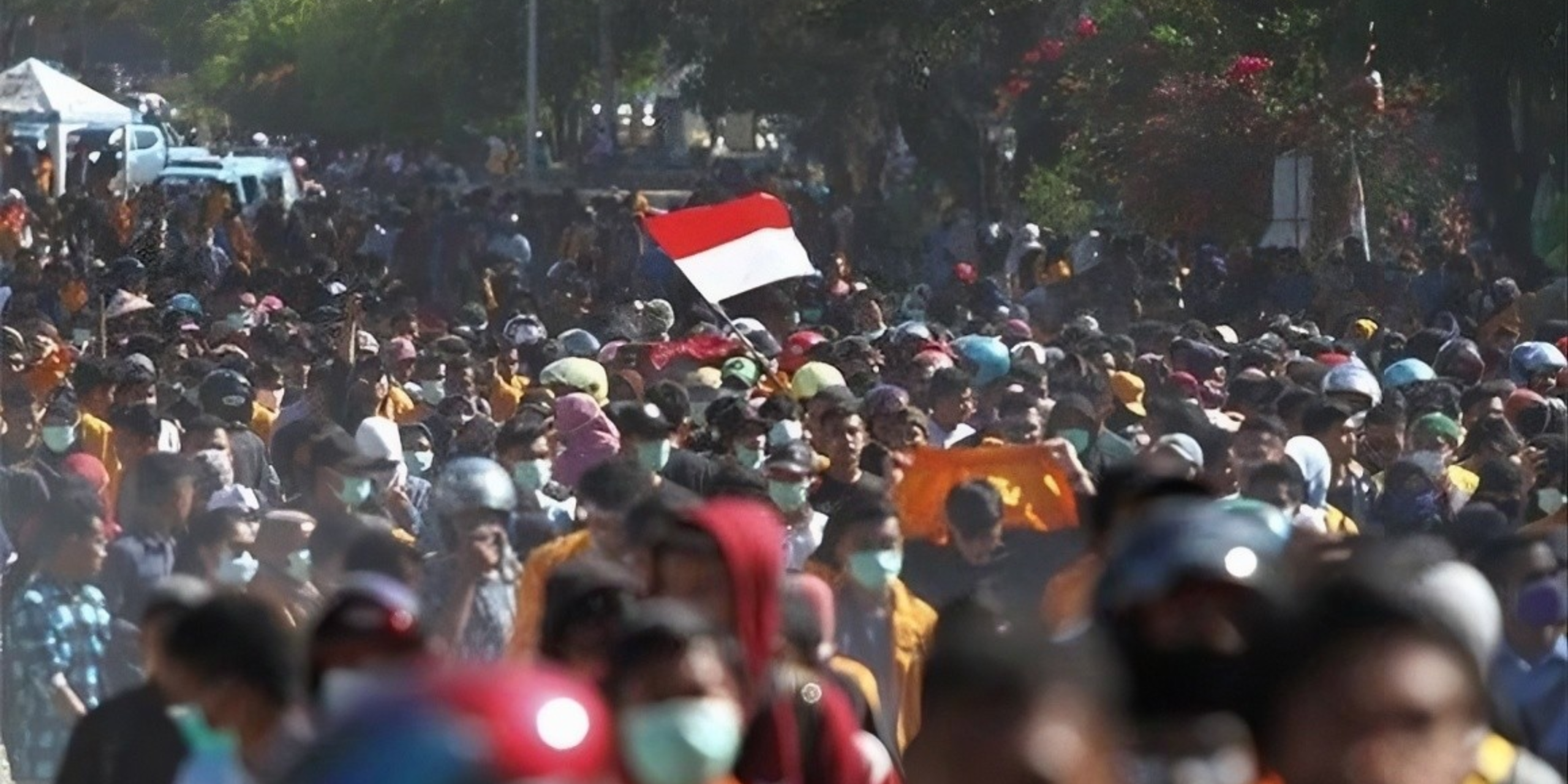 Aksi Buruh 24 September di Jakarta: Konvoi dari Semanggi, Audiensi dengan KSP Bahas RUU Ketenagakerjaan