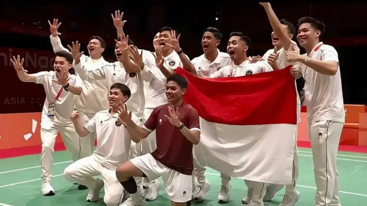 An Se Young dan Tim Putra Indonesia Masuk Dalam 15 Momen Mengharukan Asian Games