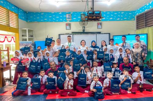 Arthatel dan AGP Berikan Edukasi Internet Cerdas kepada Anak-anak