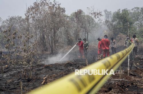 Upaya Penanganan Karhutla di Enam Provinsi Mencapai Luasan 73.425 Hektare