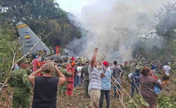 Tragedi Udara di Kolombia: Pesawat Militer Jatuh, Ratusan Korban