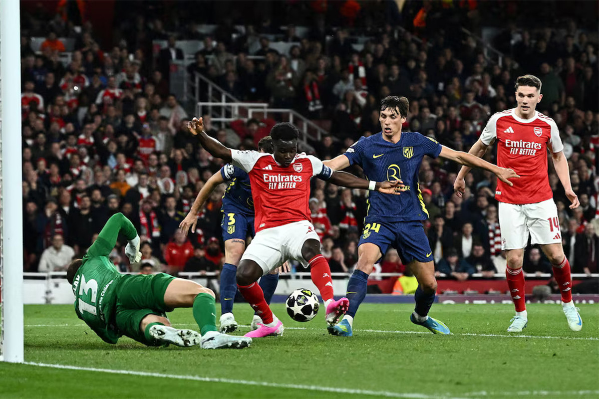 Bukayo Saka Mengungkapkan Hal yang Tak Terlihat oleh Suporter saat Arsenal Kalahkan Atletico Madrid