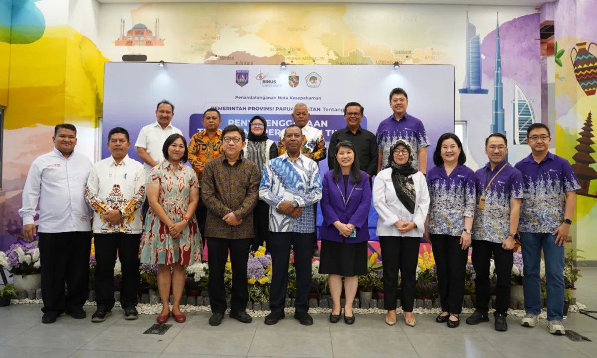 Penguatan Kerjasama Pendidikan antara BINUS dan Pemerintah Provinsi Papua Selatan untuk Mencetak SDM Berkualitas