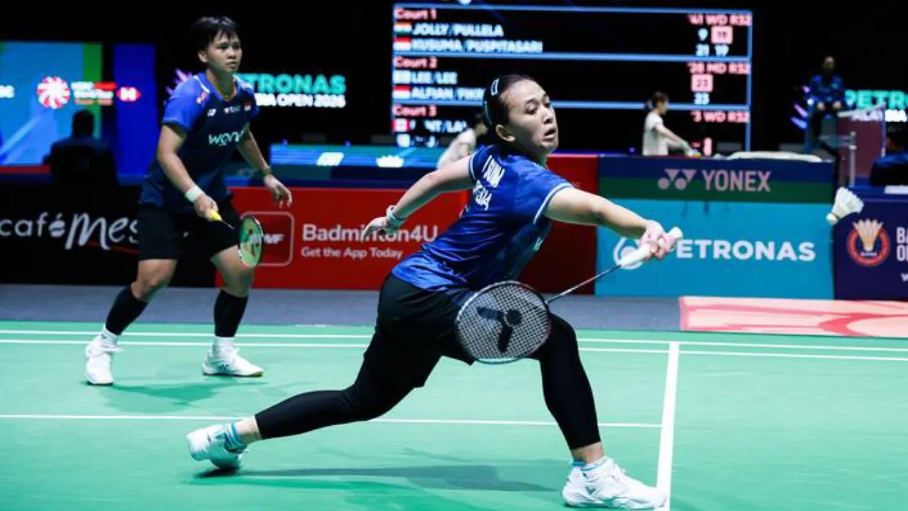 Febriana-Meilysa Tersingkir di China Open 2026, Korea Selatan Tampil Dominan