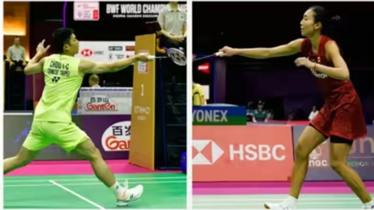 Veteran Bulu Tangkis Chou Tien Chen dan Michelle Li Berjuang di Kejuaraan Dunia