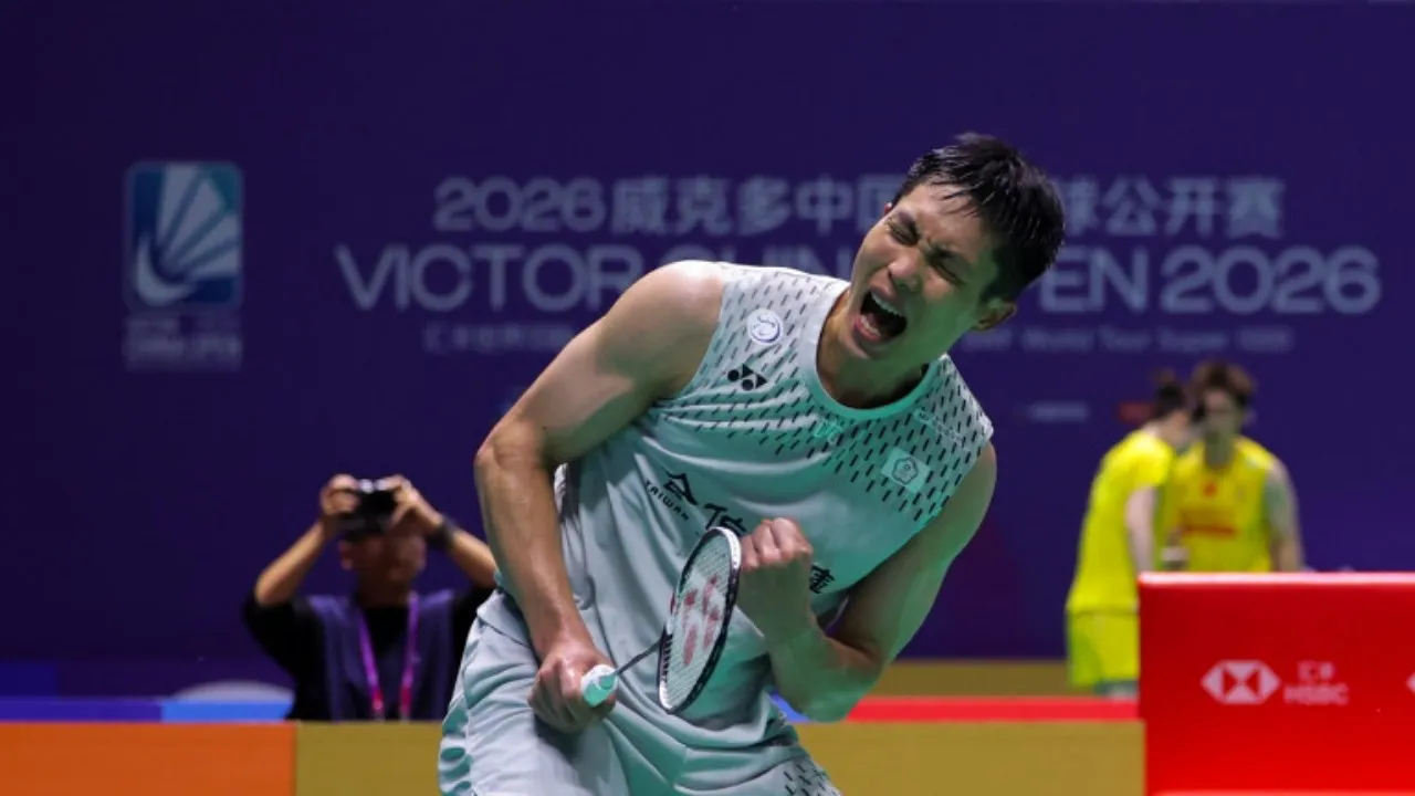 Chou Tien Chen Akhiri Kekalahan Beruntun Melawan Shi Yuqi di China Open 2026