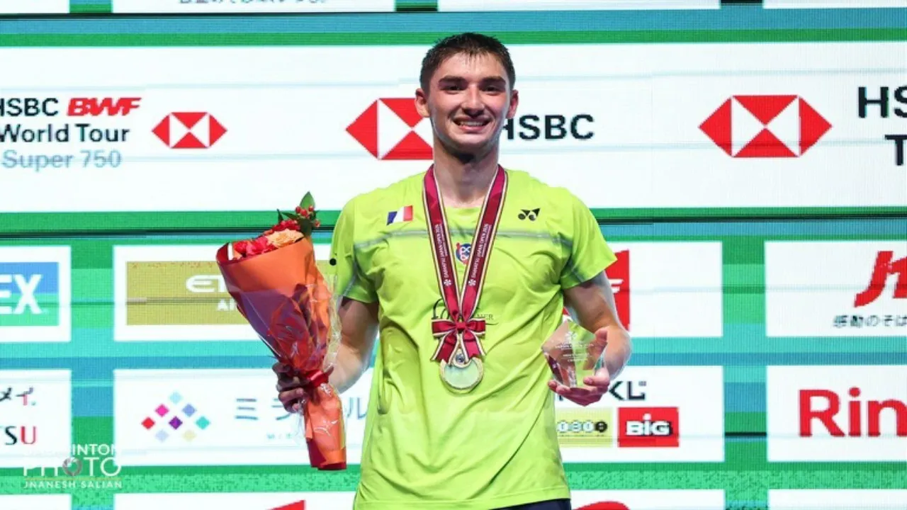 Christo Popov Raih Gelar Juara Tunggal Putra di Japan Open 2026