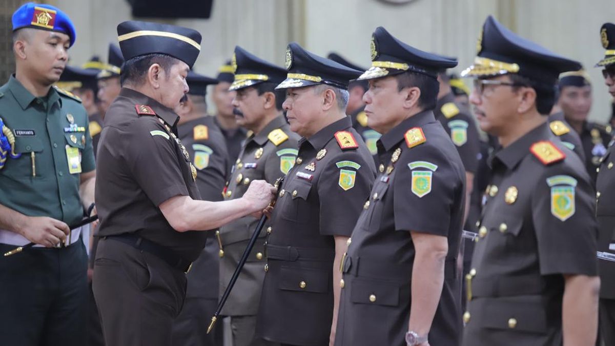 Pelantikan 15 Kepala Kejaksaan Tinggi oleh Jaksa Agung
