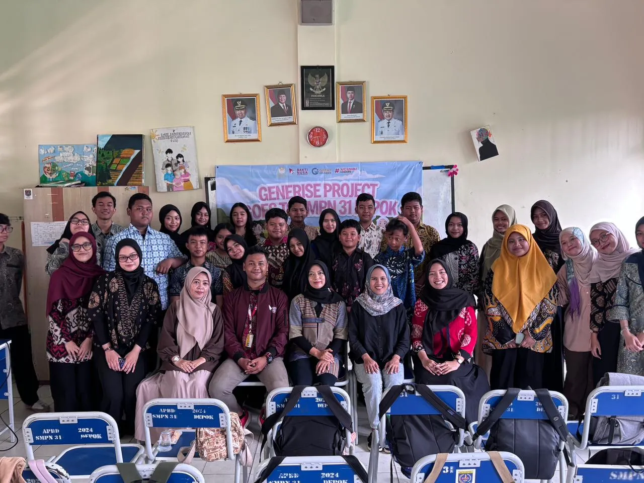 Inisiatif Generise Project untuk Mencegah Kekerasan Sosial di SMPN 31 Depok