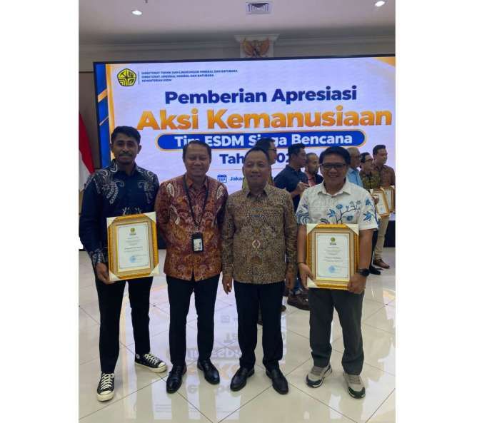Penghargaan untuk NHM atas Komitmen dalam Kemanusiaan di Bidang Siaga Bencana 2026