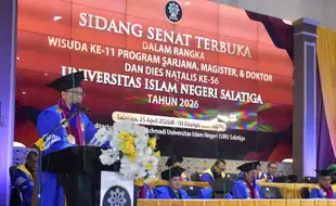 ---
Rektor UIN Salatiga Ajak Jihad Ekologis dalam Dies Natalis ke-56 dan Wisuda ke-11

---
