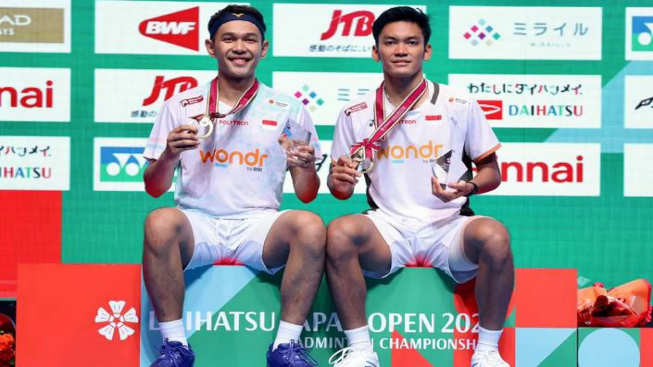Fajar dan Fikri Raih Gelar di Japan Open 2026