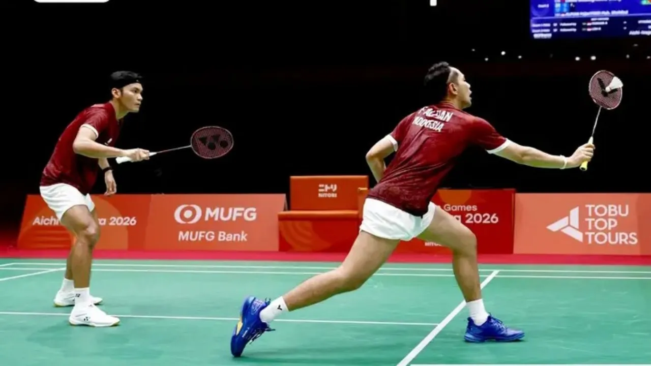 Fajar dan Fikri Tersingkir di Semifinal Asian Games 2026