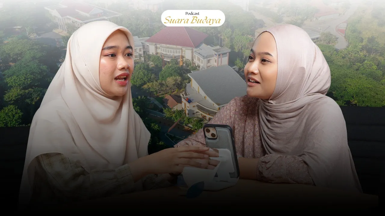 Fathiyah Hanan Ungkap Strategi Sukses Mendapatkan Beasiswa dan Menjuarai Lomba Esai di Podcast Suara Budaya FIB Undip