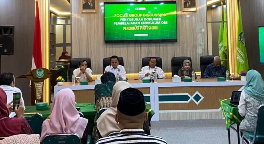FTIK UIN Saizu Selenggarakan FGD Kurikulum OBE PPG untuk Tingkatkan Kualitas Pendidikan