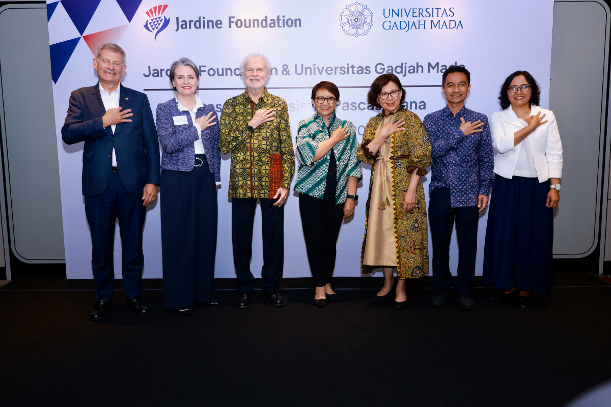 Beasiswa S2 Penuh di UGM Diberikan oleh Jardine Foundation Bersama Retno Marsudi