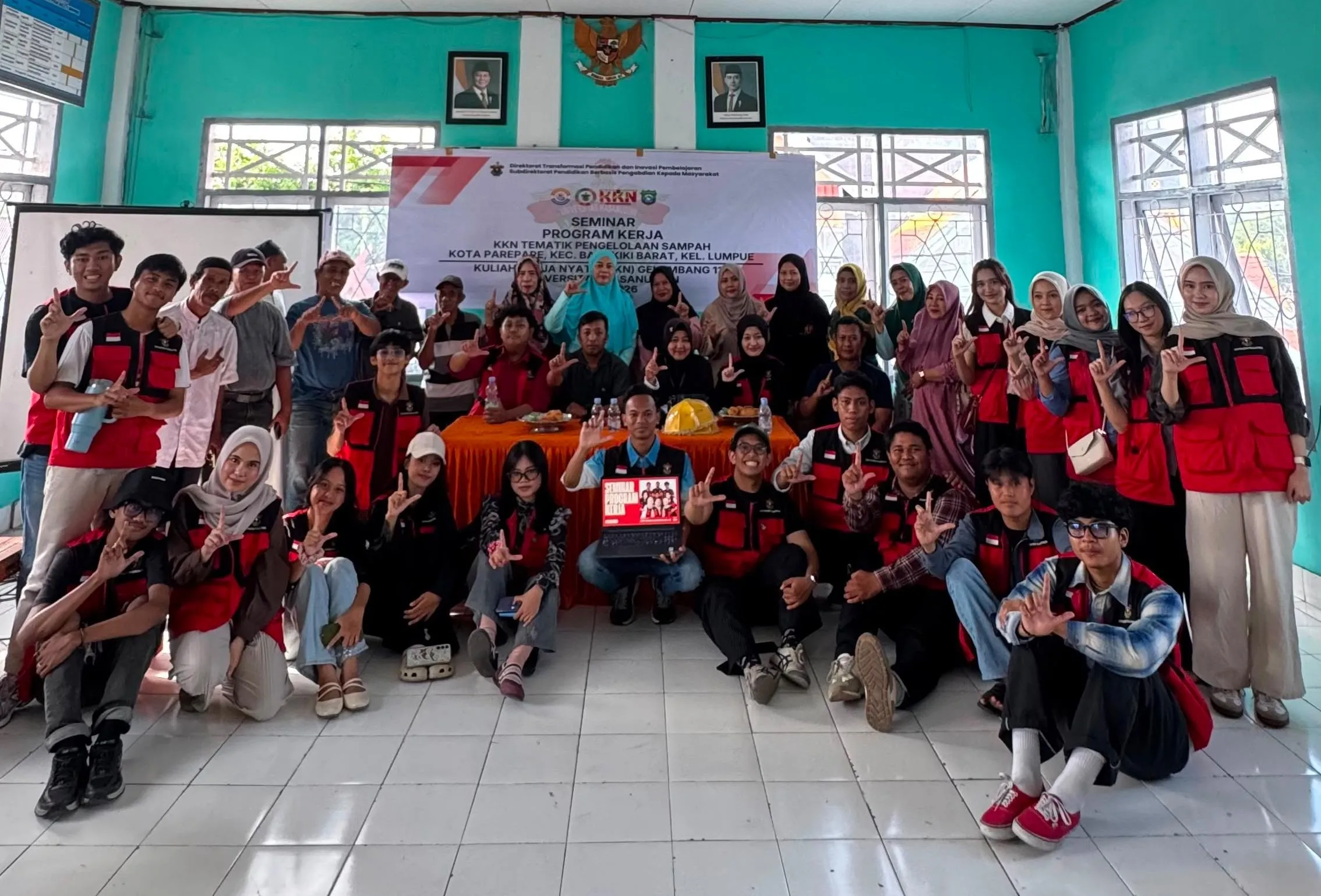 Inovasi Mahasiswa KKN Unhas dalam Pengelolaan Sampah di Lumpue Parepare