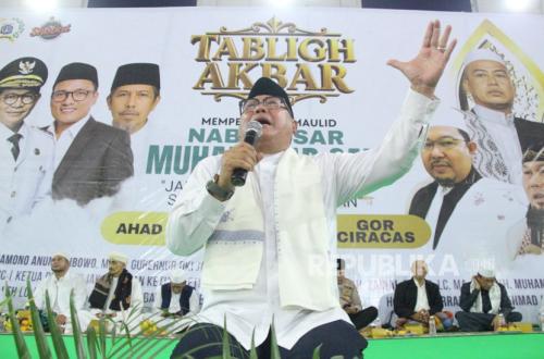 Tabligh Akbar Maulid Nabi Muhammad di GOR Ciracas, Diikuti 10.000 Peserta