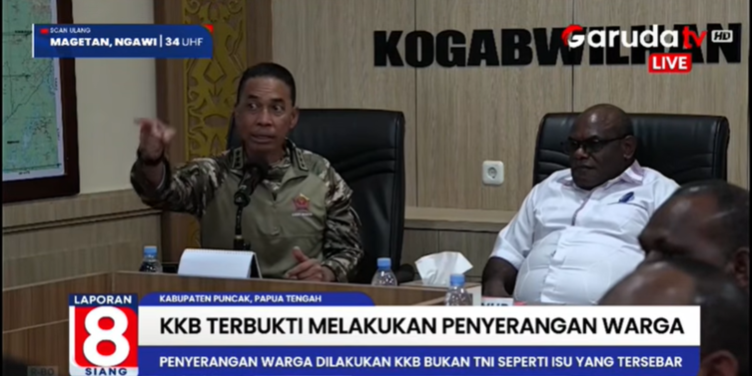 Hoaks TNI Jadi Pelaku Kekerasan Dipatahkan dalam Rakor Papua Tengah, Pemerintah Ajak KKB Hentikan Aksi Bersenjata Demi Perdamaian Papua
