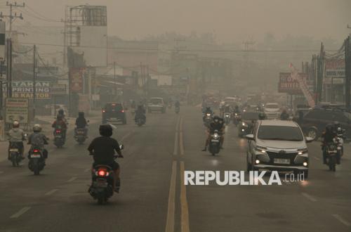 Asap Karhutla dari Kalimantan Menghampiri Jakarta, Kualitas Udara Ibu Kota Terancam