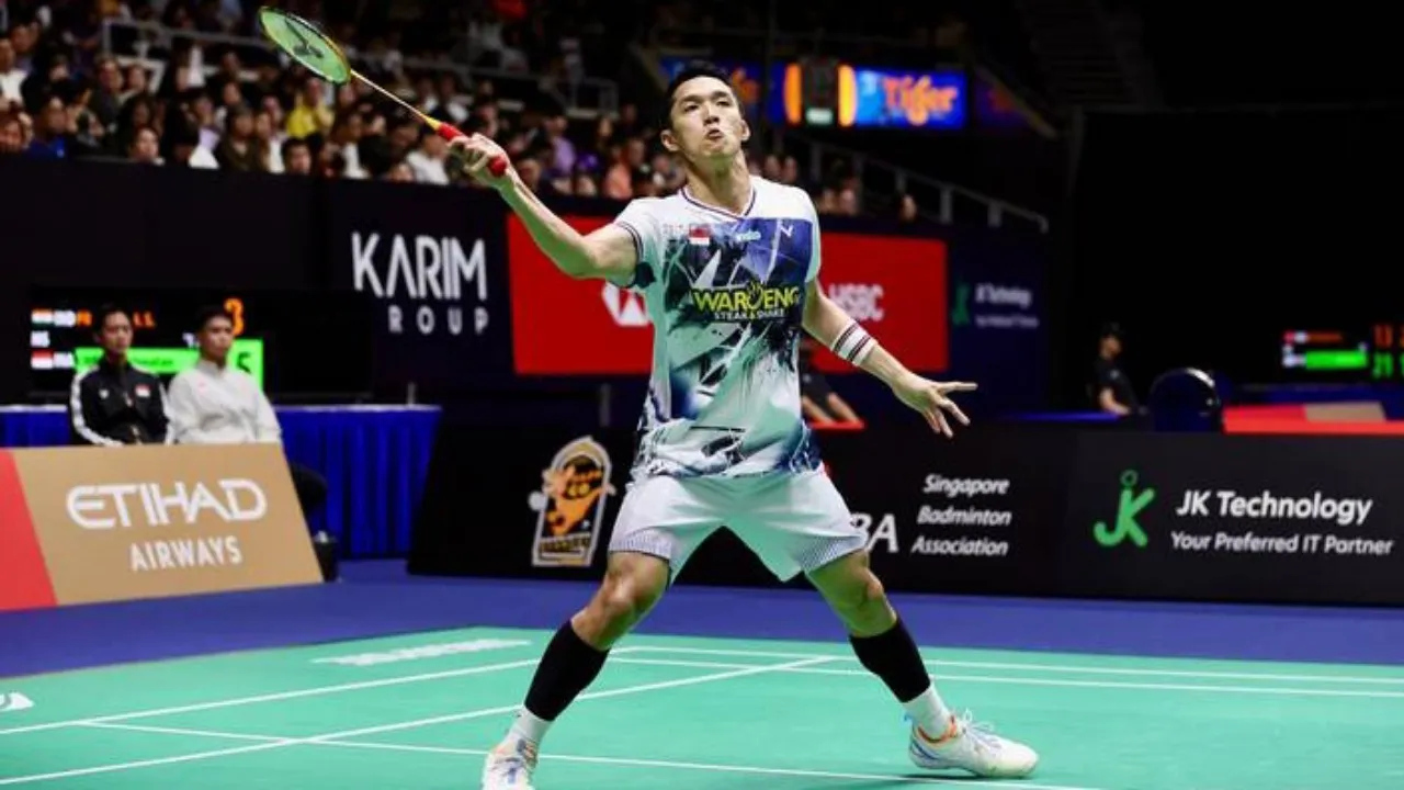Jonatan Christie Melaju ke Babak 16 Besar Hylo Open 2026