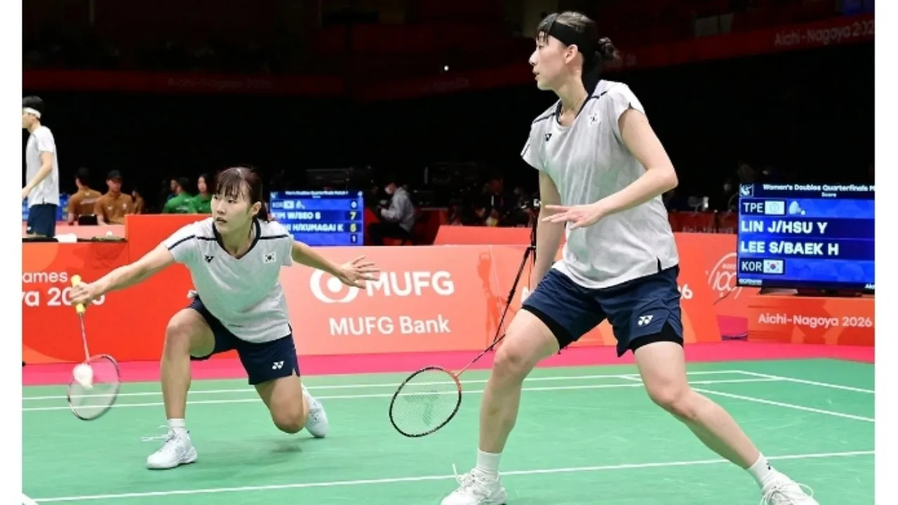 Baek Ha Na dan Lee So Hee Melaju ke Semifinal Asian Games 2026