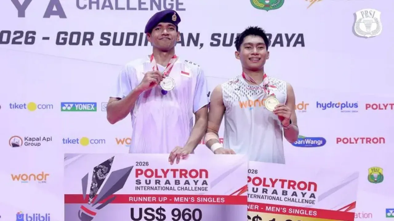 Bismo Raya Oktora Raih Gelar Juara di Surabaya International Challenge