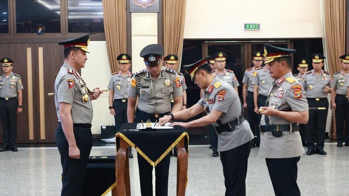 Kapolri Suyudi Melantik Pejabat Baru di Lingkungan Polri