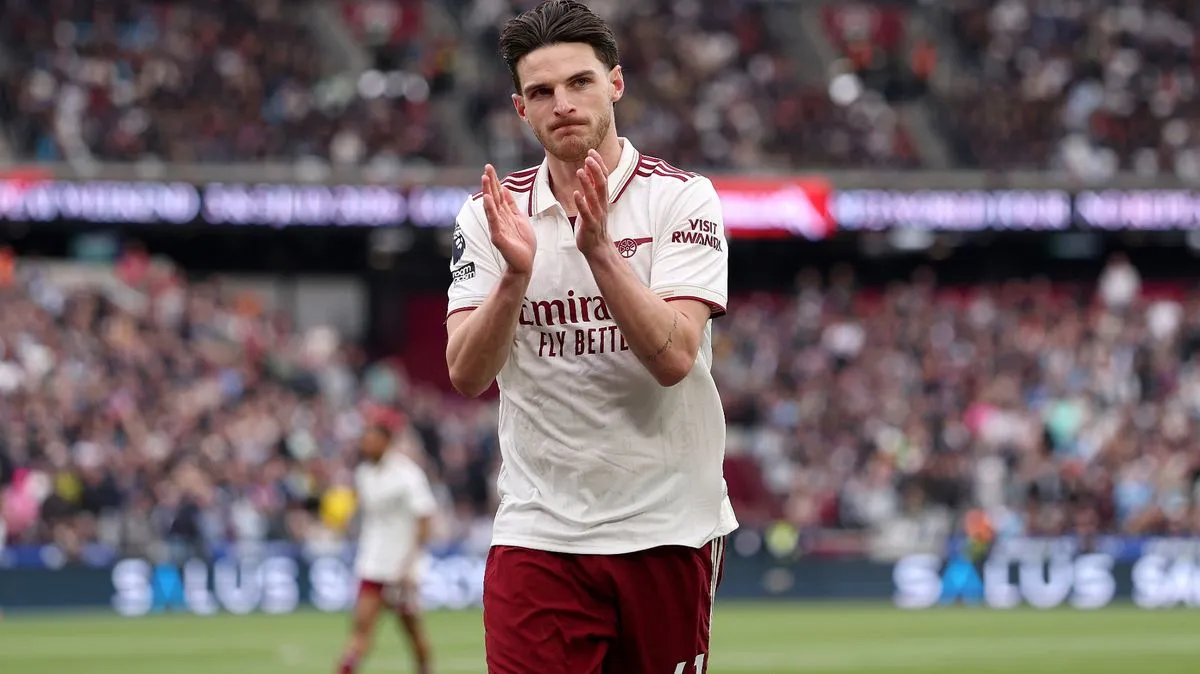 Keputusan Mengejutkan Arteta: Rice Dipindahkan ke Bek Kanan