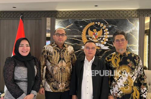 Pertemuan Ketua Harian DPP Partai Ummat dengan Wakil Ketua DPR Bahas Revisi UU Pemilu