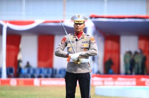 Kombes Jerrold Mengungkapkan Rasa Syukur Setelah Menjadi Komandan Upacara Penurunan Bendera