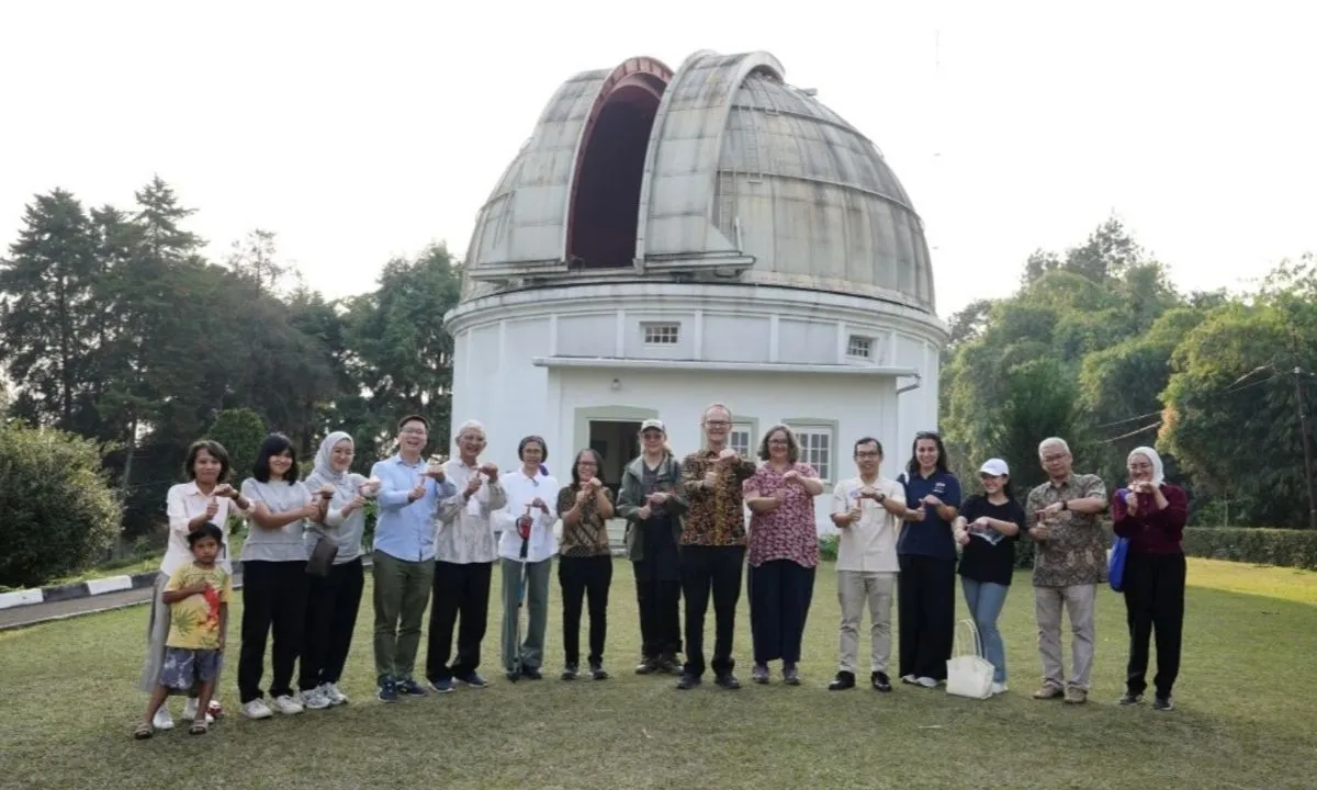 Dubes Inggris Kunjungi Observatorium Bosscha ITB, Bahas Kerja Sama Sains Internasional