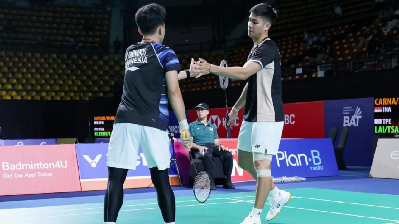 Leo dan Daniel Awali Thailand Open 2026 dengan Kemenangan Gemilang