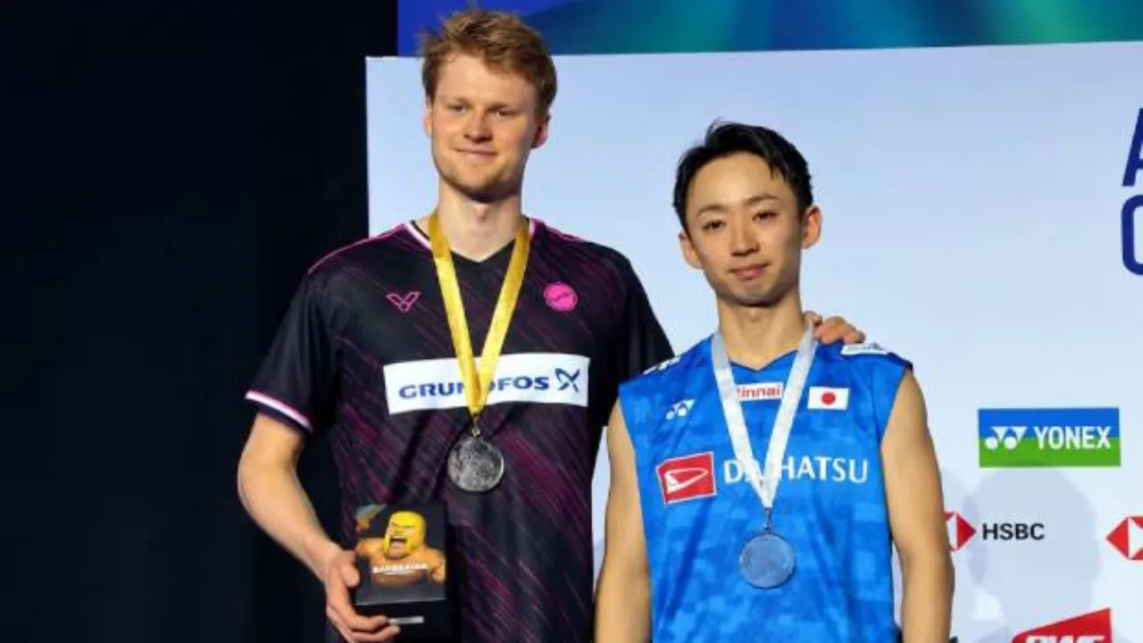 Anders Antonsen Raih Gelar di Arctic Open 2026 Setelah Kalahkan Yushi Tanaka