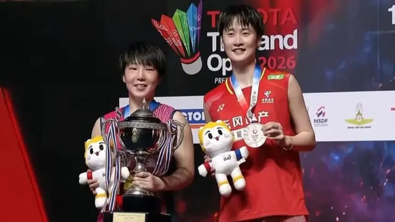 Akane Yamaguchi Raih Gelar Juara di Thailand Open 2026 Setelah Kalahkan Chen Yufei