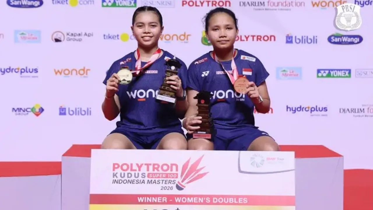 Isyana dan Rinjani Raih Gelar Juara di Kudus Indonesia Masters 2026