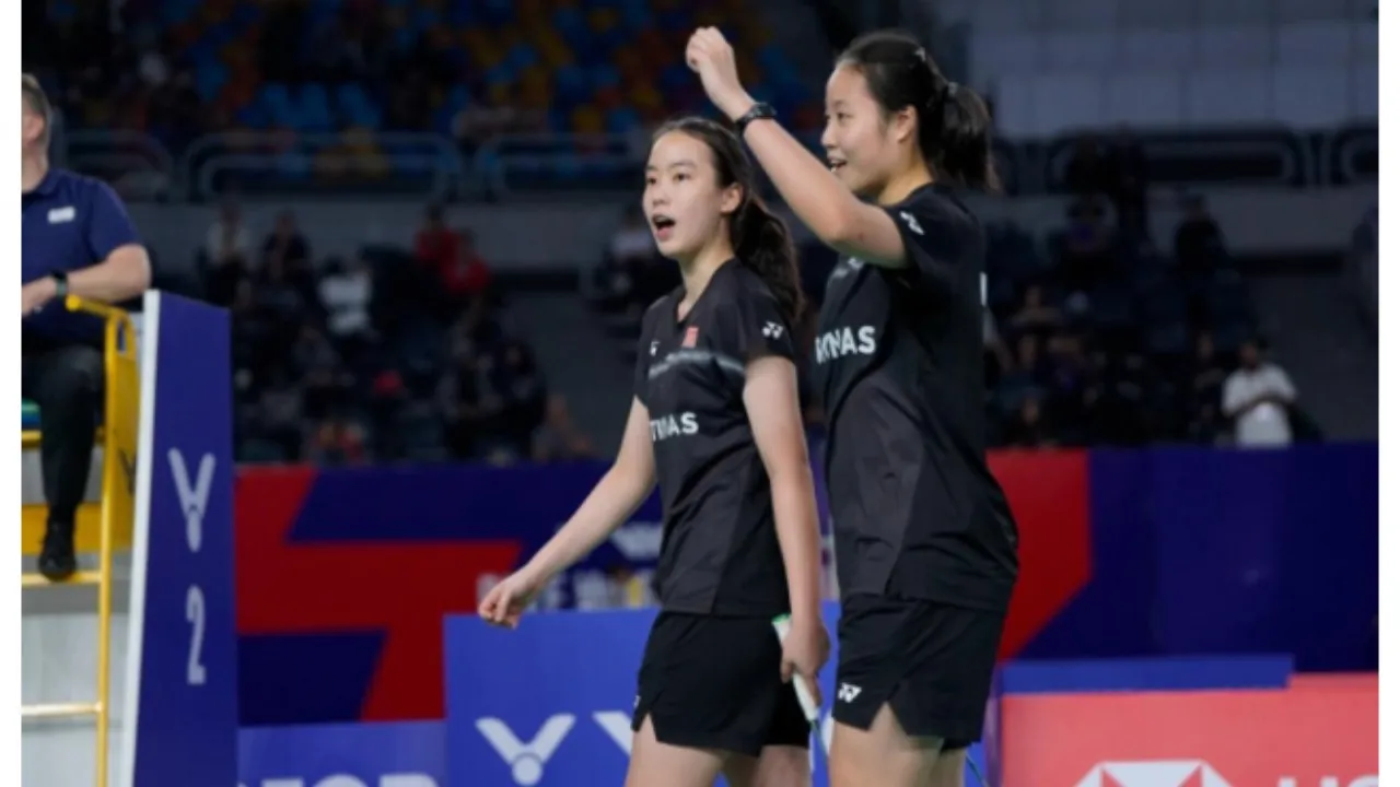 Low Zi Yu dan Genevie Lim Taklukkan Rasa Gugup untuk Raih Gelar Juara Dunia Junior