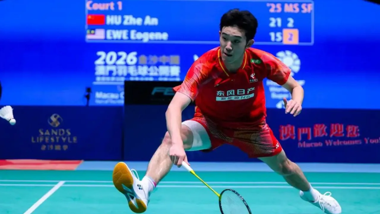 Hu Zhe An Melangkah ke Final Pertama di Macau Open 2026