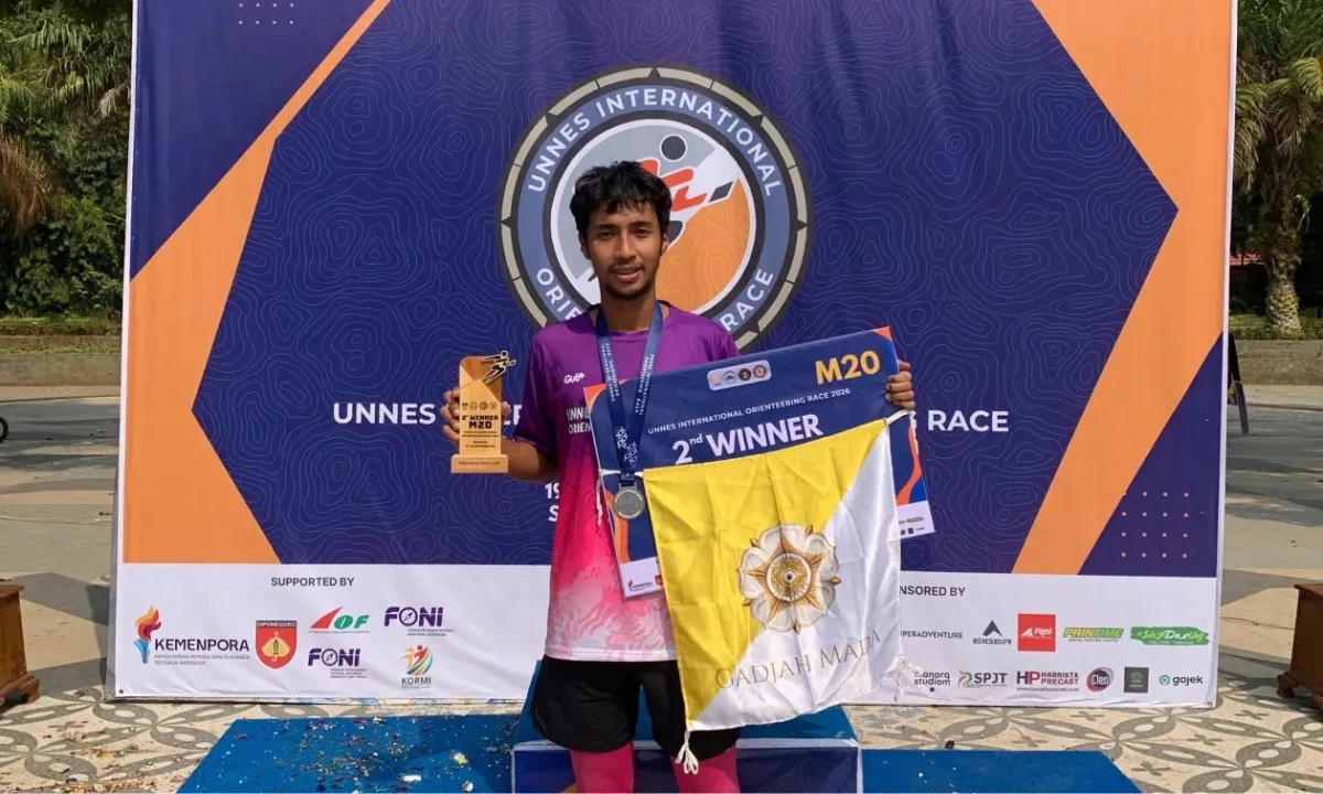 Mahasiswa UGM Raih Juara Kedua di Kompetisi Orienteering Internasional