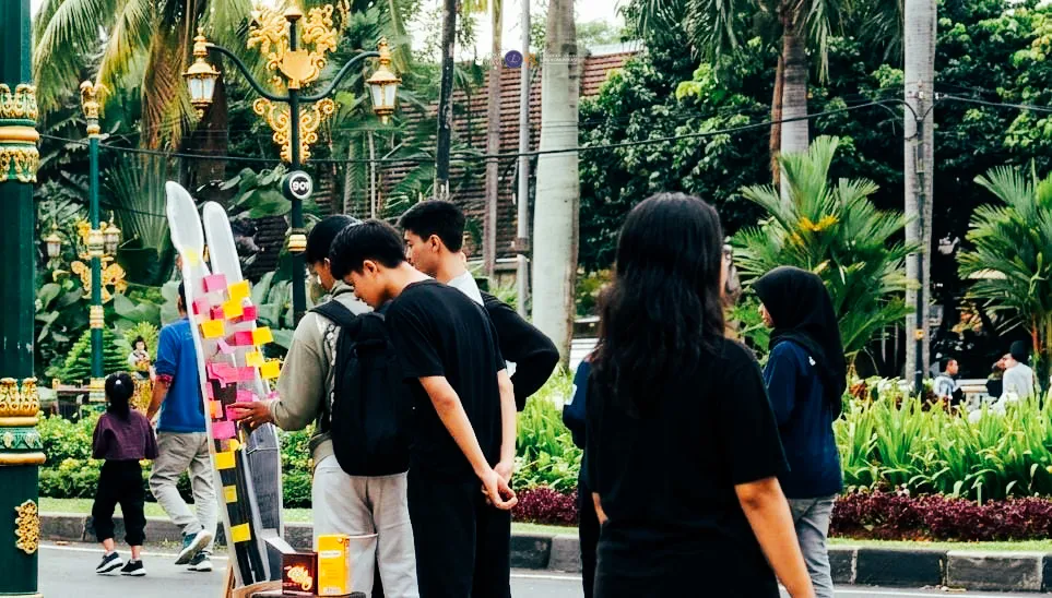 Mahasiswa UMM Inovasi Brand Activation dengan Konsep Blind Box Dating yang Interaktif