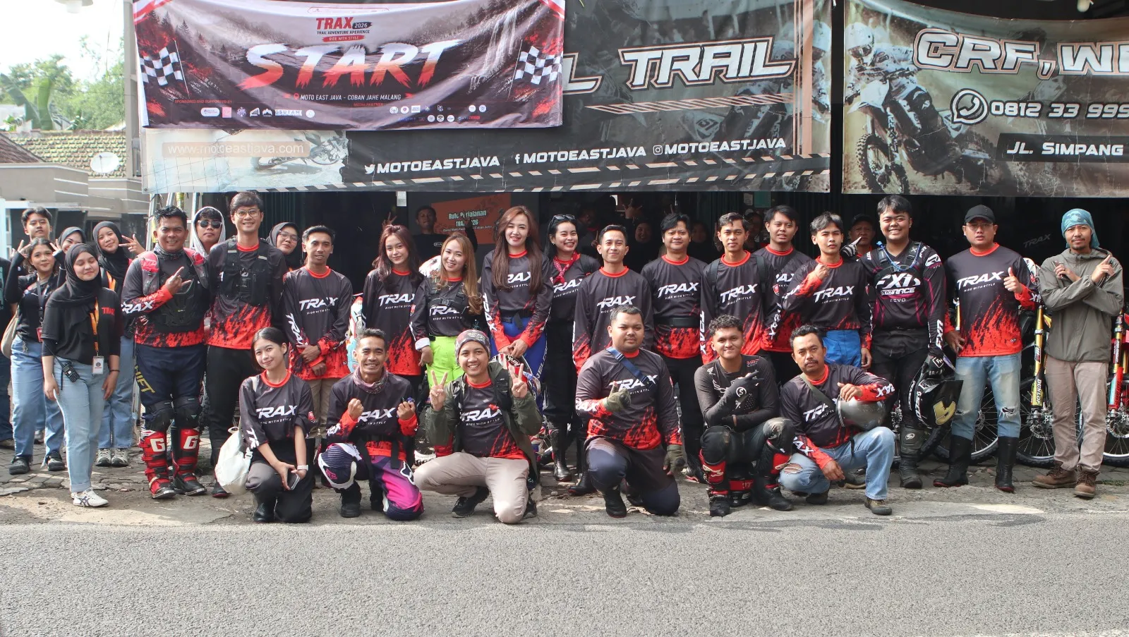 Mahasiswa UMM Perkuat Kesadaran Merek Moto East Java 2026 Melalui Pengalaman Trail Adventure