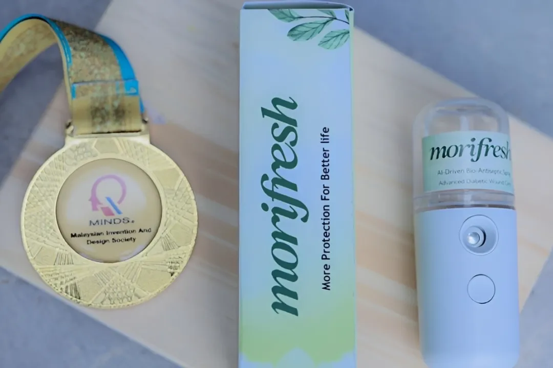 Mahasiswa UMS Sukses Meraih Medali Emas di Malaysia Melalui Inovasi MoriFresh untuk Penanganan Luka Diabetes