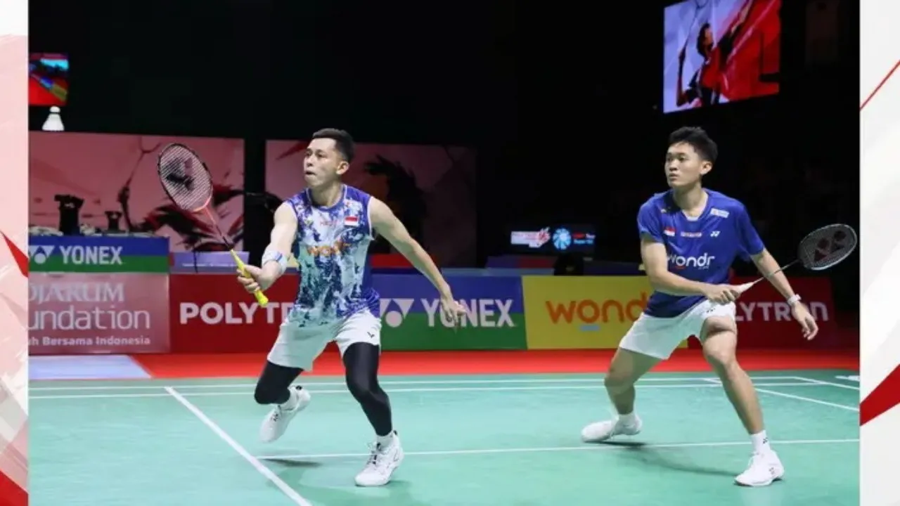 Rian dan Edgar Melaju ke Final Kudus Indonesia Masters 2026 Setelah Menang Derby