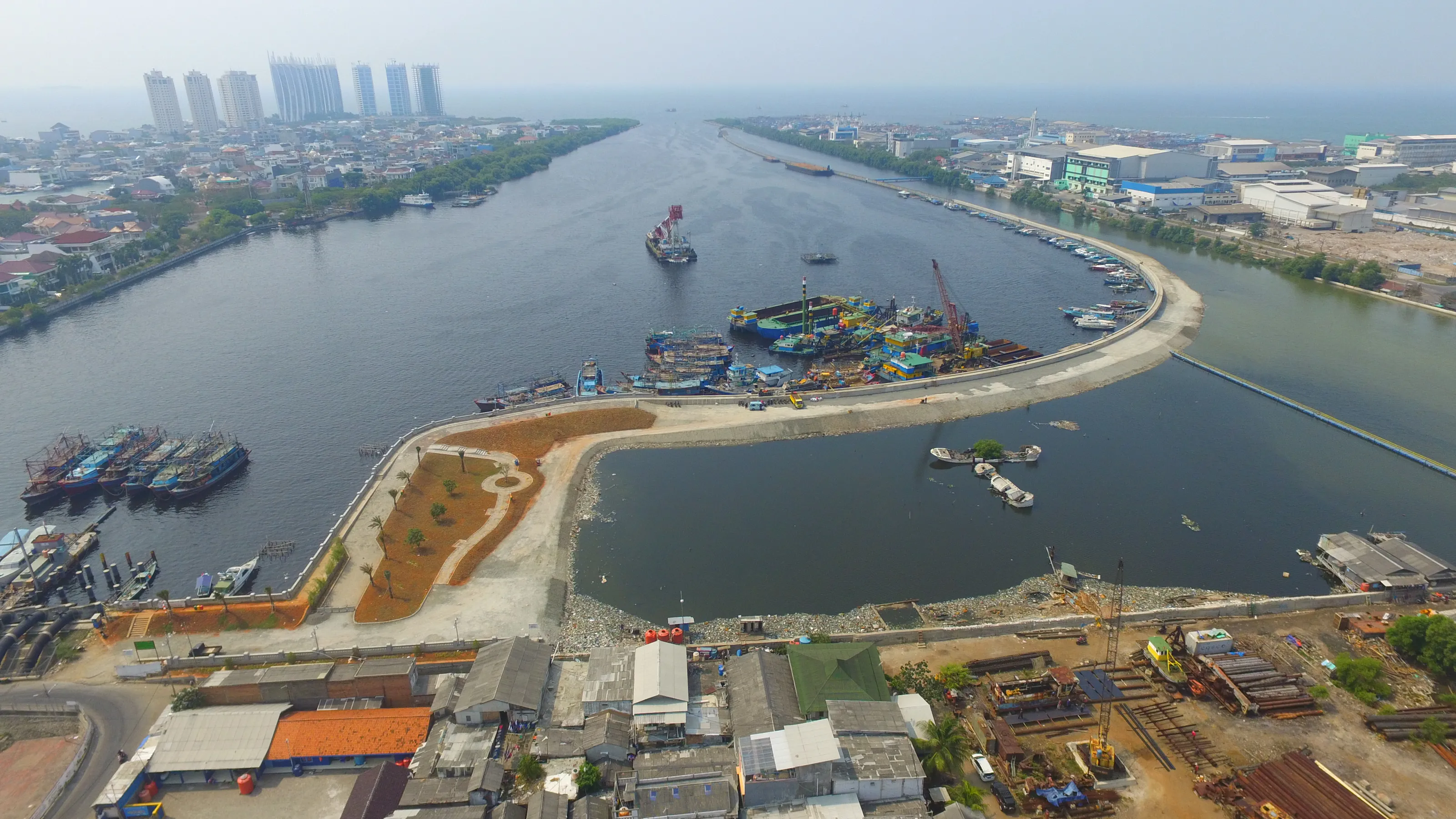 Mendiktisaintek Mendorong Perguruan Tinggi untuk Mendukung Pembangunan Giant Sea Wall