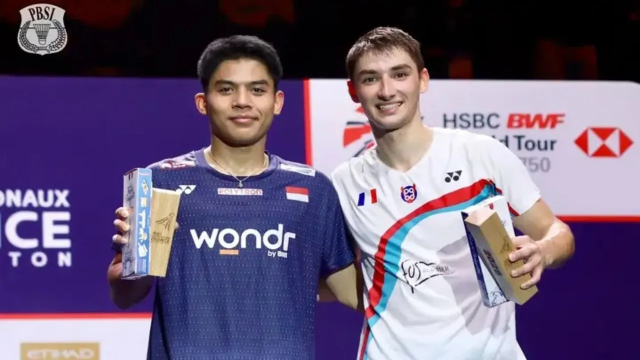Moh Zaki Ubaidillah Raih Posisi Kedua di French Open 2026
