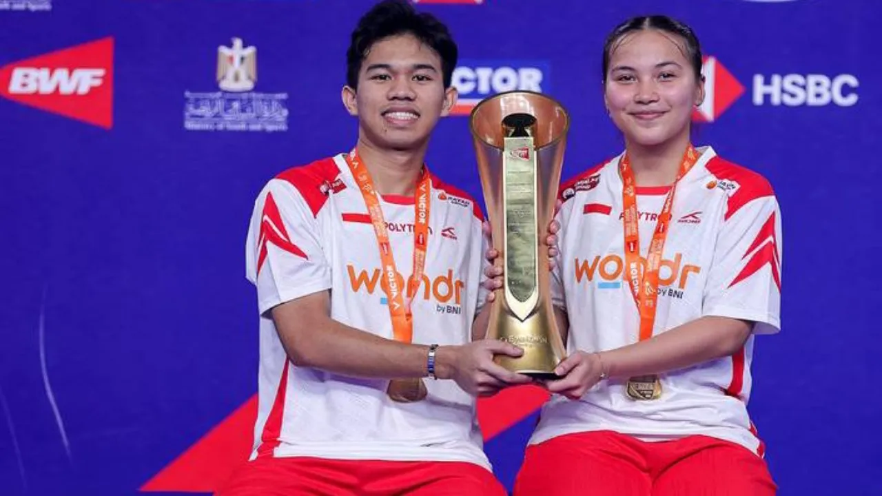 Luthfi dan Dian Raih Emas di Kejuaraan Dunia Junior BWF 2026